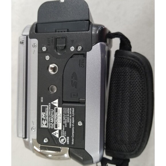 JVC digital camcorder model GZ-MG21U W/BATTERY FOR PARTS ONLY. Will not power - Picture 6 of 7